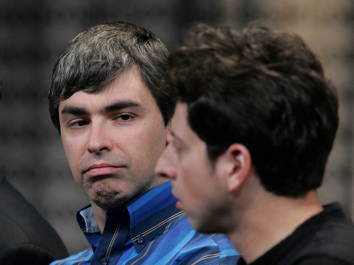 google oprichters larry page and sergey brin