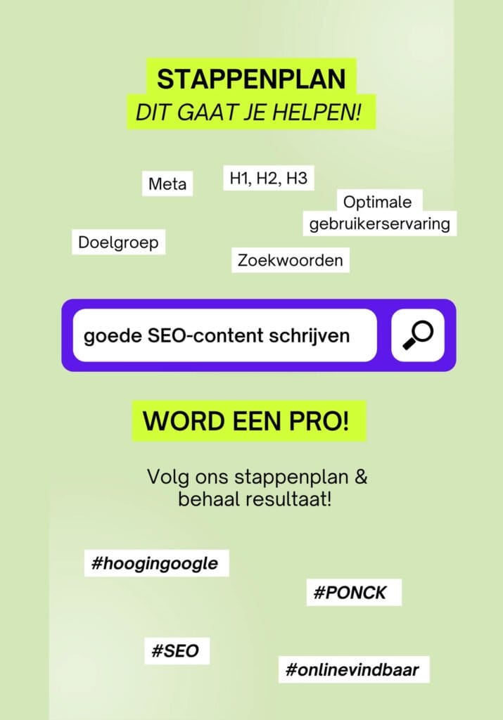 In 16 stappen naar de perfecte SEO-pagina 4 SEO-content