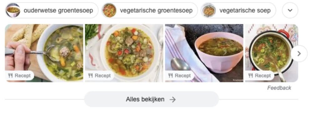 Structured Data: veel beter opvallen in zoekresultaten! 16 Carrousel - structured data