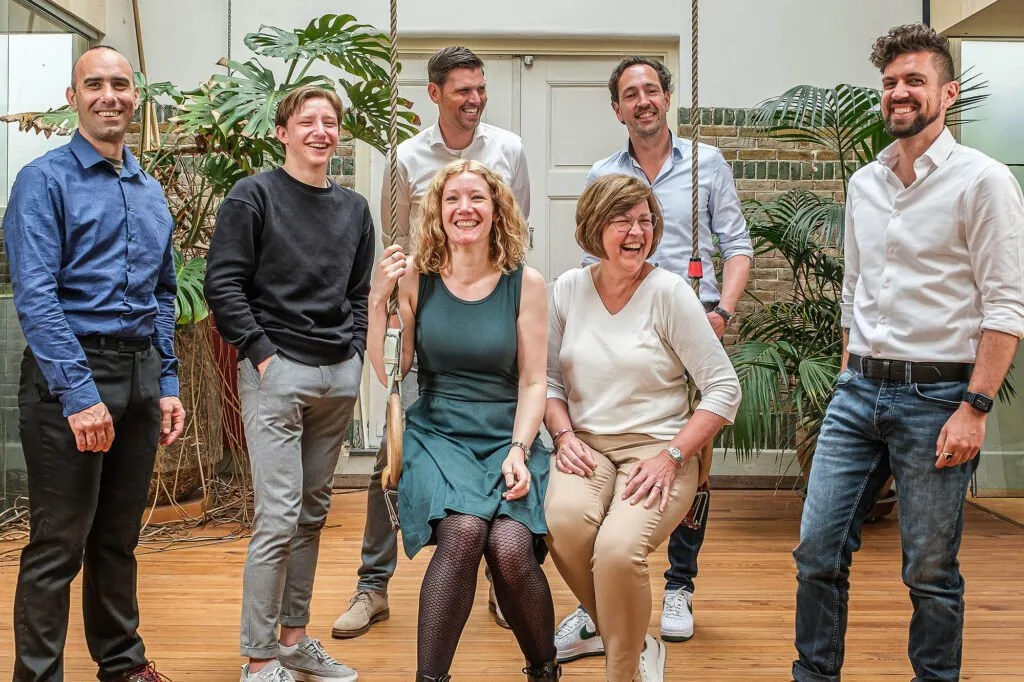 PONCK-Team lachend
