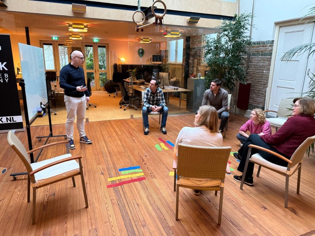 PONCK viert 10-jarig jubileum 8 PONCK teambuilding sessie met Paul Dorrepaal