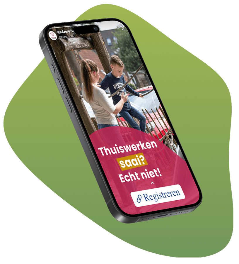 Kindzorg Brabant-advertentie socials