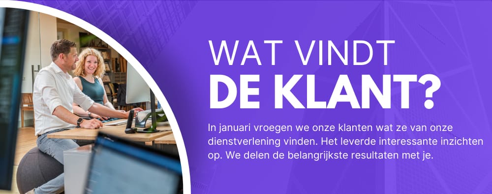 Onze dienstverlening… volgens onze klanten 2 Klanttevredenheid LinkedIn 1
