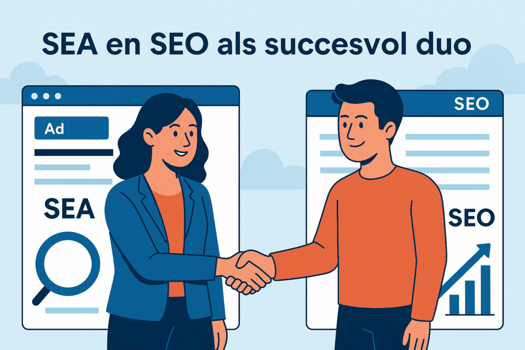 SEO en SEA als succesvol duo 2 SEO en SEA een goed duo